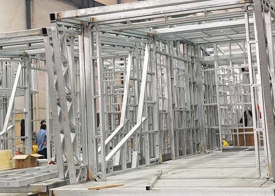 Prefab Light Steel Frame Studio House Home Steel Frame House Kits To Build Granny Flat