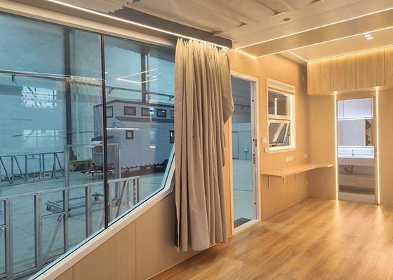Customized Space Capsule Light Steel Frame House Glacier Hotel Perfect For Eco-Friendly Getaways