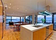 EU/USA/NZ/Australia Standard Light Steel Frame Prefabricated Houses , With Big Window homes