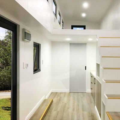 Factory Direct Light Gauge Steel Prefabricated Tiny House On Wheels With Thermal Metal Siding