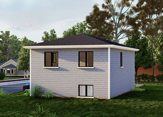 Prefabricated Single-Family Home | Light Steel Frame Luxury Villa Design