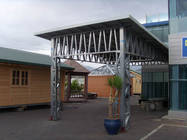 EU/USA/NZ/Australia Standard Light Steel Frame Mobile Metal Car Garage Shed For Car Parking / Storage
