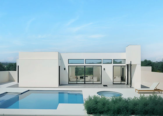 Build Faster & Stronger Prefab Light Gauge Steel Frame Single Family Home Bungalow House Kits