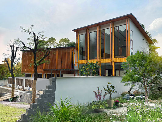 Australian Standard Light Steel Frame Prefab Home With Big Windows | Kit Home Solutions