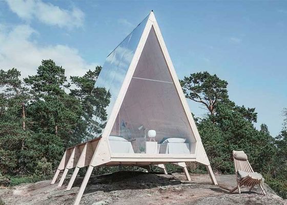 AS/NZS Prefab A Frame Hosue Studio For Work Holiday Cabin Khách sạn đơn vị cho kỳ nghỉ