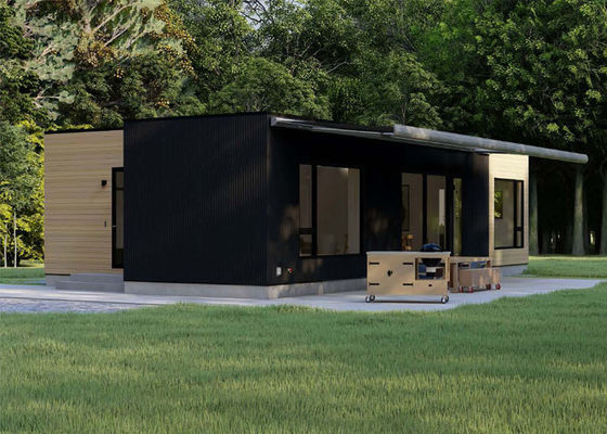 Luxury Contemporary Garden Studios Crane Garden Buildings Prefab Light Steel Bungalow Homes (Nhà ở bằng thép nhẹ)