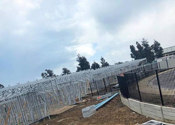 Nhà lắp ghép tấm xi măng sợi để xây dựng nhà khung thép nhẹ