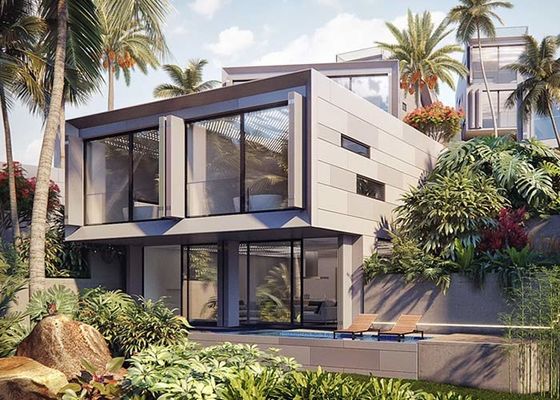 Khởi động thép khung nhà Prefab hệ thống gấp nhà thiết kế hiện đại cho các đơn vị khách sạn