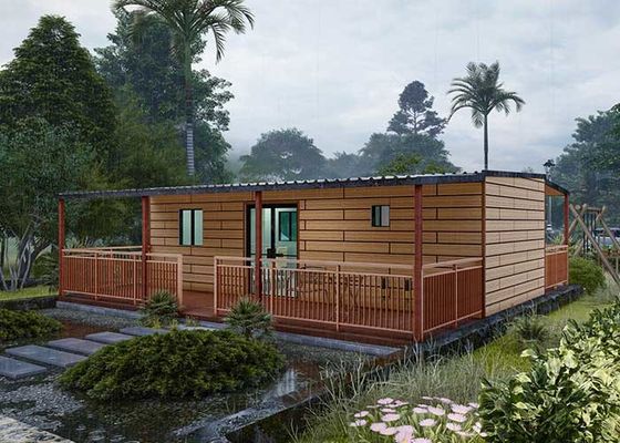 EU/AU tiêu chuẩn nhà gấp sẵn - Nhà di động khung thép nhẹ hiện đại