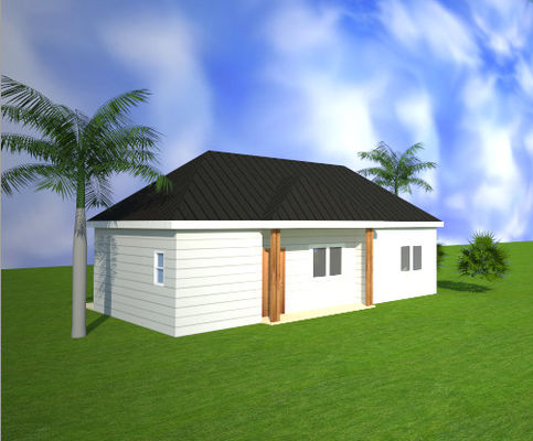 Nhà ở lắp ghép tích hợp, mô-đun, cấu trúc thép nhẹ theo tiêu chuẩn AS/US, dành cho gia đình