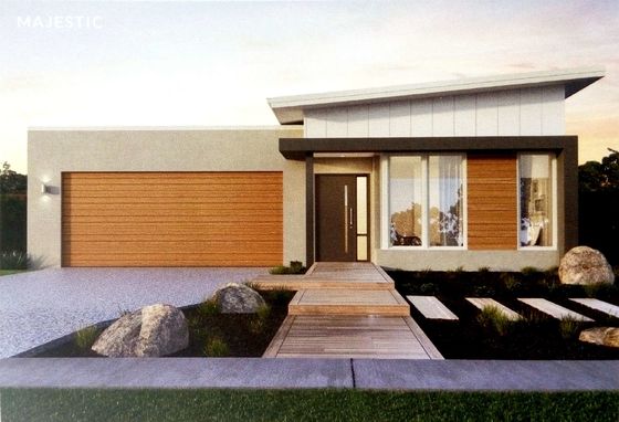 Cá nhân hóa Cấu trúc thép nhẹ sang trọng Nhà phong cách Bungalow