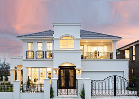 AS4600 Xây dựng thép gauge nhẹ Nhà mô-đun Nhà Prefab Villa Nhà thị trấn sang trọng