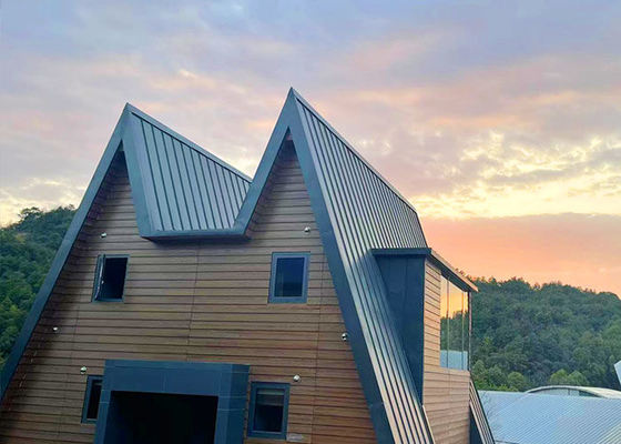 Cabin Prefabricated Lodges With Hot Tubs Light Steel Framing Cung điện gỗ đẹp Khu nghỉ dưỡng Bunglalow