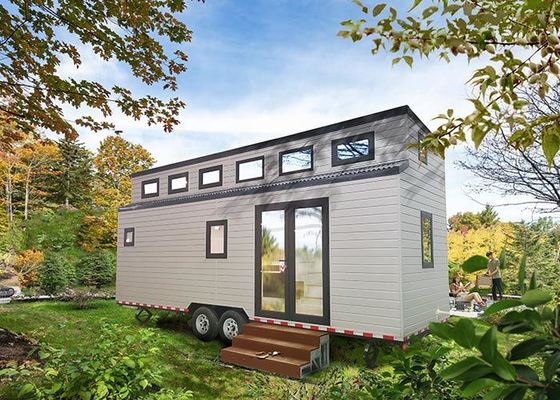 Affordable Tiny Homes On Wheels With Light Steel Frame Prefab Cabins With AS/US
