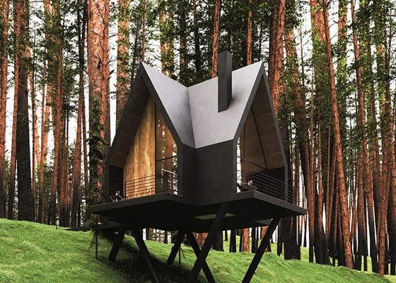 Nhà nghỉ dưỡng sang trọng | Nhà lắp ghép & Nhà kho gỗ tiền chế