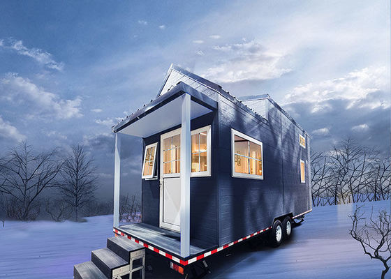 AS Modular Home Nhà nhỏ trên bánh xe với khung thép đo nhẹ