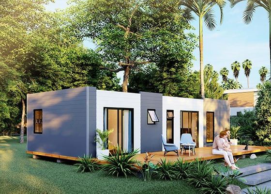 Đơn vị Light Gauge Steel Frame Prefab House. Modular Mobile Home Granny Flat