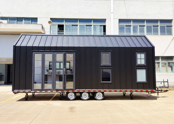US/AS Modular Home Prefab Tiny House Kit với trailer cho cắm trại / khu nghỉ dưỡng