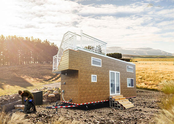 AS/NZS Nhà nhỏ trên bánh xe Prefab bắt đầu cuộc hành trình sống di động của bạn cho Airbnb