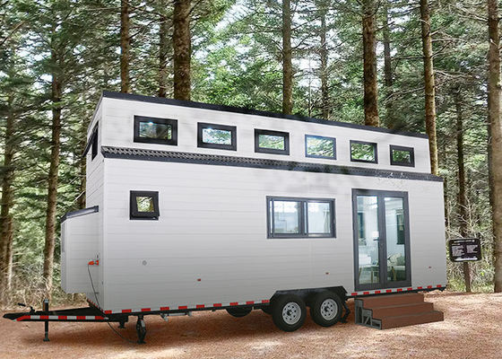 Nhà xe tải Prefab Nhà nhỏ trên bánh xe bán nóng nhà di động