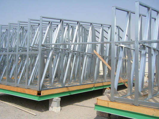 Chất lượng châu Âu 2 tầng Luxury Prefab Lightweight Steel Frame Houses Modular Home