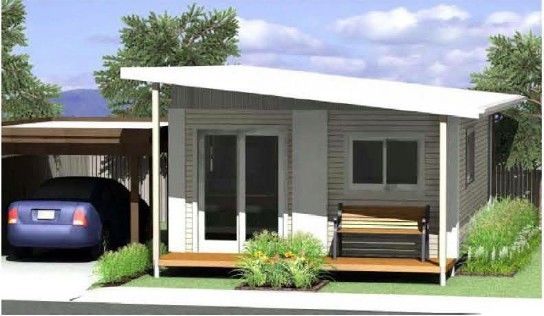 Nhà Prefab Thép nhẹ Úc Căn hộ của bà ngoại Xây dựng nhanh Nhà hiện đại