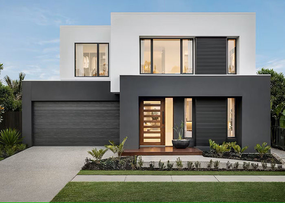 Tiêu chuẩn AU Luxury Modular Prefab Villa 3 phòng ngủ Villa Light Steel Frame House Kit