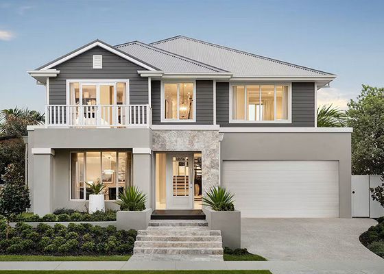 Nhà Prefabricated bán chạy nhất Thép nhẹ khung nhà Villa Prefab