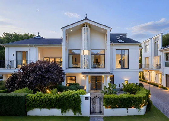 Giá nhà máy Xây dựng sẵn Thép nhẹ Khung cấu trúc Villa Nhà Căn hộ