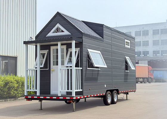 Mini Travel Trailer Homes Nhà nhỏ trên bánh xe với phòng ngủ phòng tắm