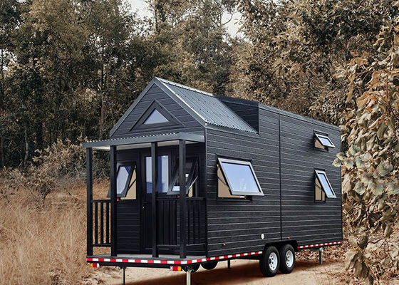 40 Ft Tiny House On Wheels DeepBlue Tiny House Công ty Nhà chuyển động Prefab