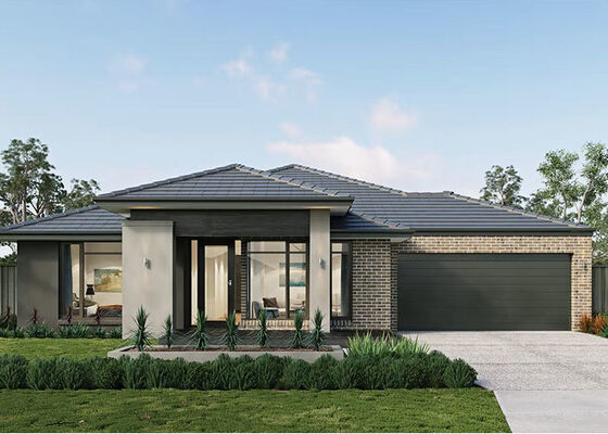 USA Gia đình đơn gia đình nhà tiền chế mô-đun & Light Gauge Steel Frame House Kit