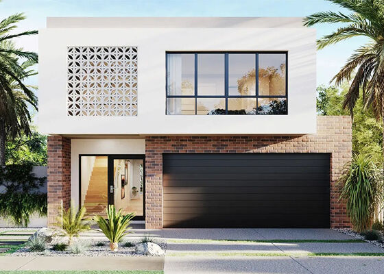 3 phòng ngủ nhà tiền chế biệt thự bộ dụng cụ nhà mô-đun với lớp phủ bên ngoài kim loại nhiệt