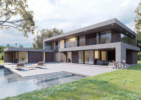 Bộ nhà lắp ghép khung thép nhẹ theo tiêu chuẩn AS/NZS từ Trung Quốc