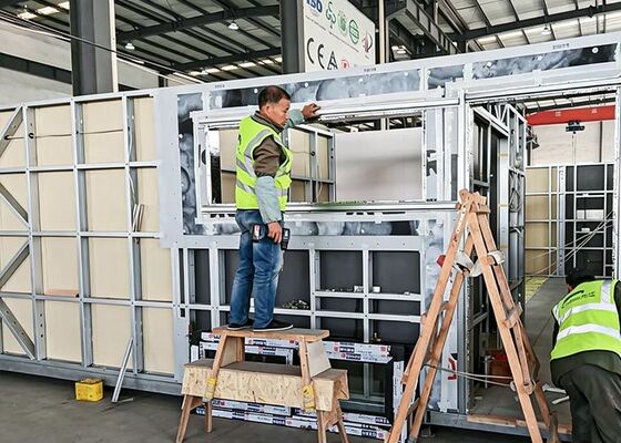 NZS Granny Flat Prefabricated Houses Modular Villas For Folding House