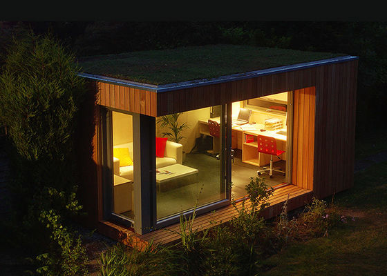Small House Kit Mobile Light Steel Home Garden Studio Prefabricated 20sqm Size