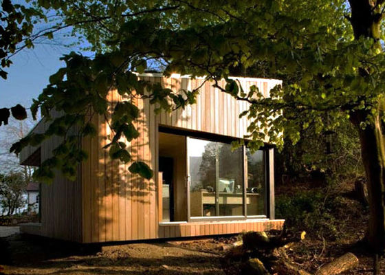 Cấu trúc thép gauge Light Prefab Garden Studio And Storage Room: Bungalow gỗ được chế tạo sẵn