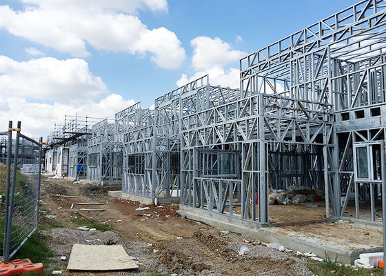 Nhà biệt thự lắp ghép hiện đại Nhà lắp ghép Khung thép nhẹ Xây dựng nhà