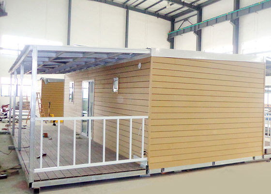 Thép nhẹ Nhà mô-đun hiện đại Dễ dàng và nhanh chóng lắp đặt Nhà Granny Căn hộ