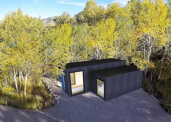 Ưu tiên chất lượng cao Sandwich Panel House Cấu trúc thép Đơn vị khách sạn được chế tạo sẵn