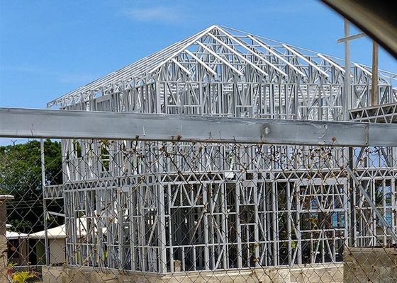 Light Gauge Steel Single Family Home Luxury Modern Modular Home Kits