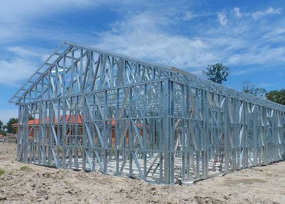 AS/NZS Light Steel Prefab System House Kit Prefabricated House Luxury Vila Bungalows