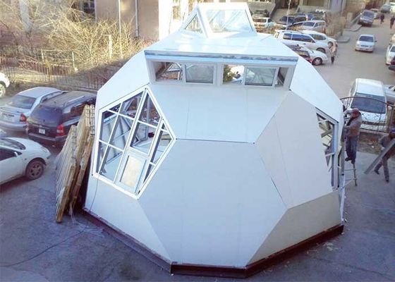AS/NZS Standard Bungalow Ngôi nhà nhỏ Prefab Modern Prefab Dome Chalet Football House