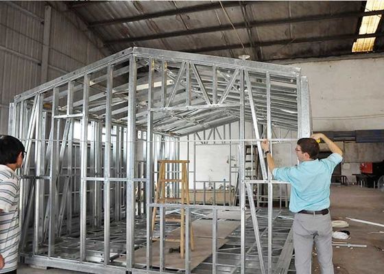 Light Steel Frame Prefab Homes | Hurricane-Resistant Fast Assemble Folding House Kits