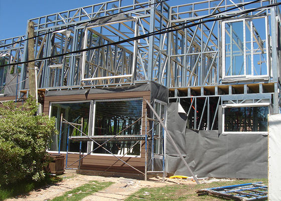 Hạ thép khung chuyển động Prefab 2 Story nhà mô-đun Căn hộ bán