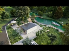 Kết cấu thép nhẹ Ngôi nhà phẳng / có thể gập lại của Úc với trọng lượng nhẹ