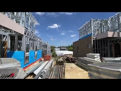 Tiết kiệm năng lượng Giá cả phải chăng Nhà Prefab Cấu trúc thép Villa khung đáy tấm