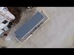 Ngôi nhà nhỏ được chế tạo sẵn với Alu.Casement cửa điều hòa không khí tùy chọn