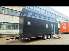 Giá cả phải chăng Thép nhẹ Ngôi nhà nhỏ trên bánh xe Cabin Prefab Để bán AU / NZ