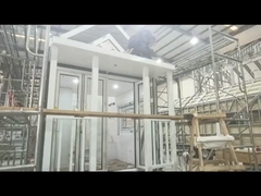 Ngôi nhà lớn Ngôi nhà bằng gỗ tự nhiên Prefabricated với mái hiên thoải mái phòng ngủ biệt thự sang trọng